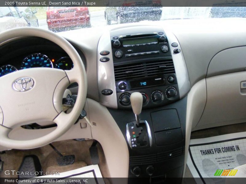 Desert Sand Mica / Taupe 2006 Toyota Sienna LE