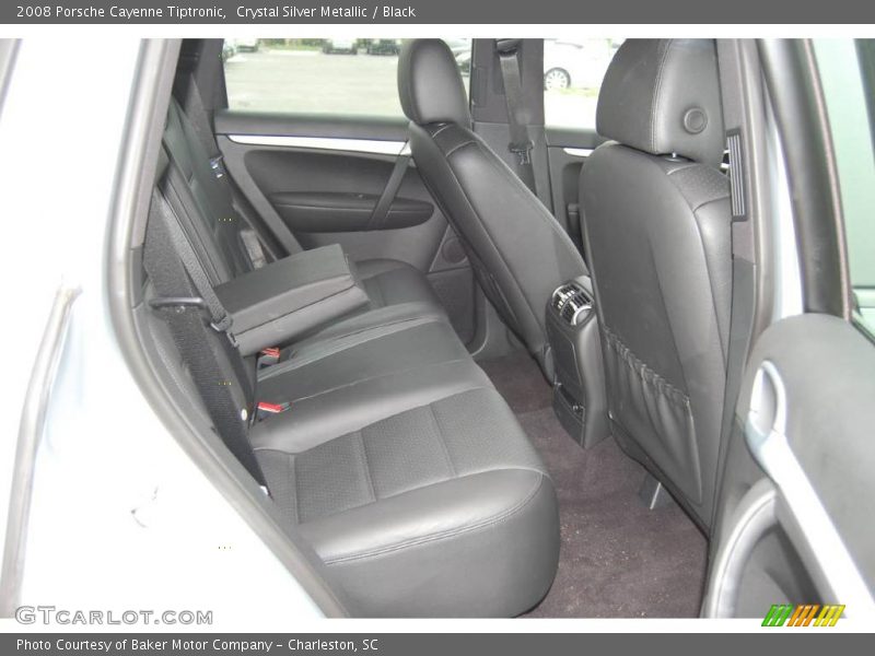 Crystal Silver Metallic / Black 2008 Porsche Cayenne Tiptronic