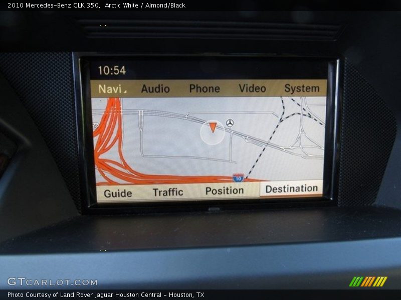 Arctic White / Almond/Black 2010 Mercedes-Benz GLK 350