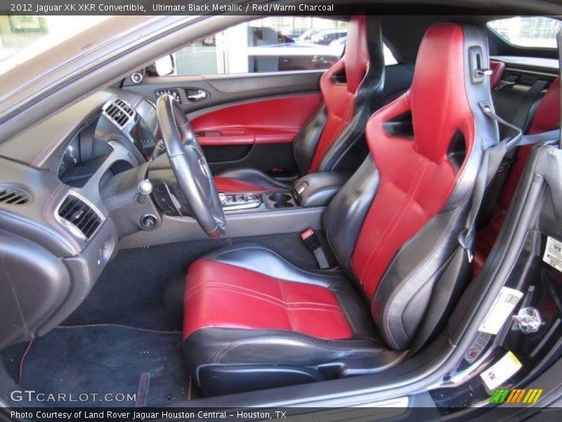  2012 XK XKR Convertible Red/Warm Charcoal Interior