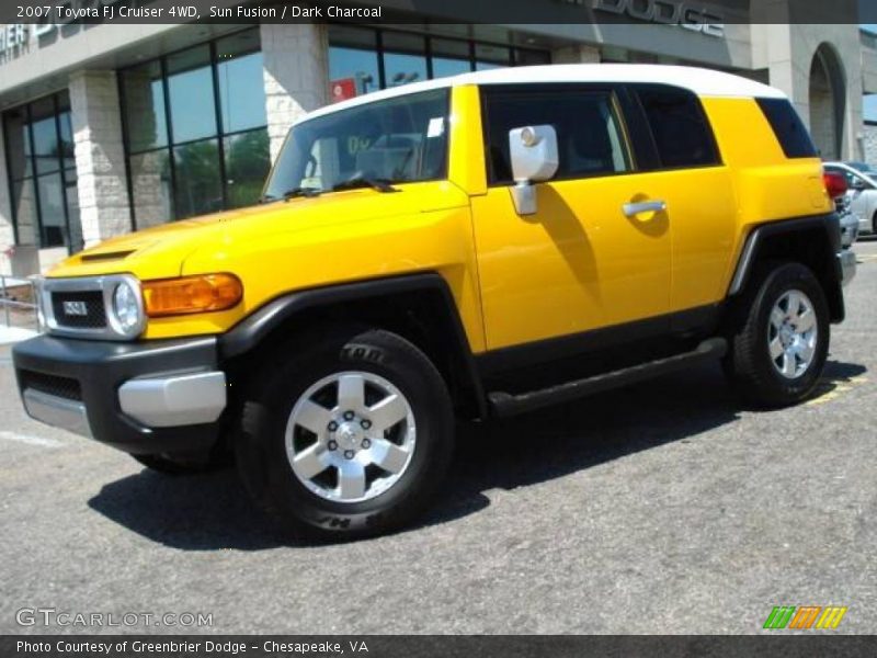 Sun Fusion / Dark Charcoal 2007 Toyota FJ Cruiser 4WD