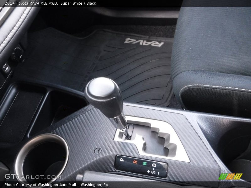 Super White / Black 2014 Toyota RAV4 XLE AWD