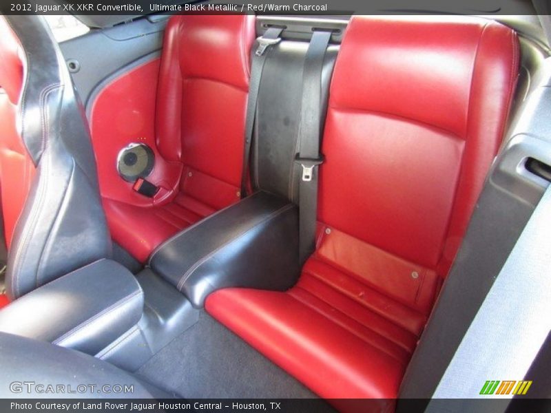 Rear Seat of 2012 XK XKR Convertible