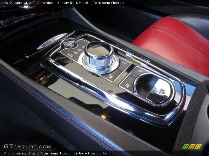 Ultimate Black Metallic / Red/Warm Charcoal 2012 Jaguar XK XKR Convertible