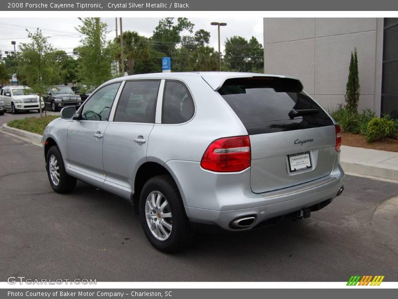 Crystal Silver Metallic / Black 2008 Porsche Cayenne Tiptronic