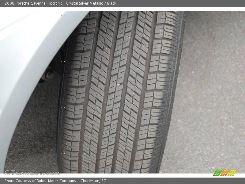 Crystal Silver Metallic / Black 2008 Porsche Cayenne Tiptronic