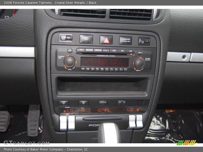Crystal Silver Metallic / Black 2008 Porsche Cayenne Tiptronic