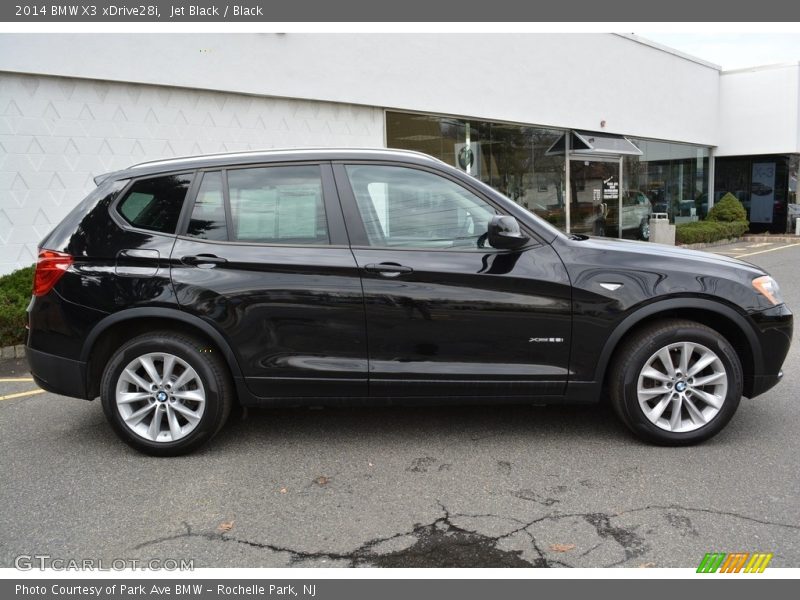 Jet Black / Black 2014 BMW X3 xDrive28i