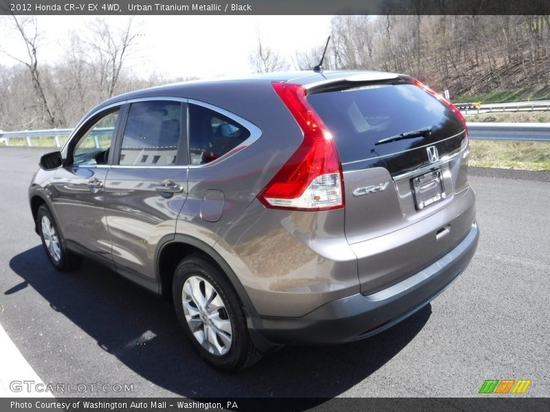 Urban Titanium Metallic / Black 2012 Honda CR-V EX 4WD