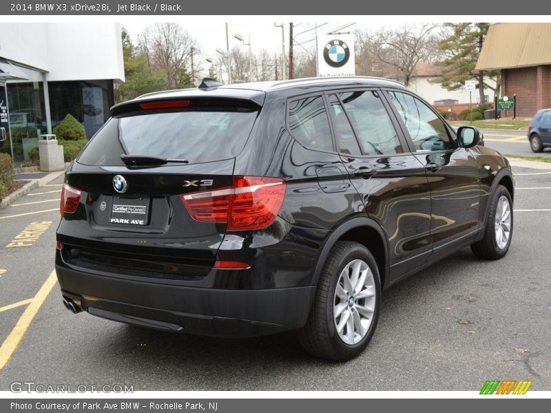 Jet Black / Black 2014 BMW X3 xDrive28i