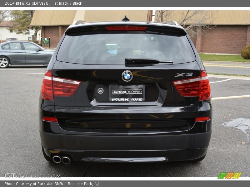 Jet Black / Black 2014 BMW X3 xDrive28i