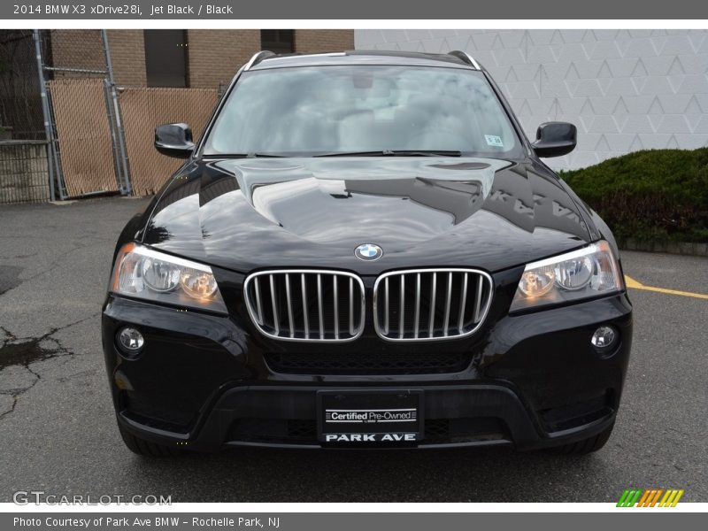 Jet Black / Black 2014 BMW X3 xDrive28i