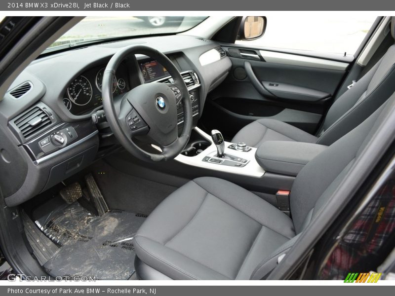 Jet Black / Black 2014 BMW X3 xDrive28i