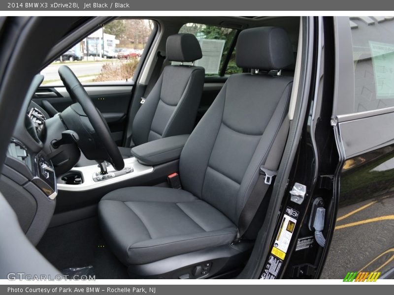 Jet Black / Black 2014 BMW X3 xDrive28i