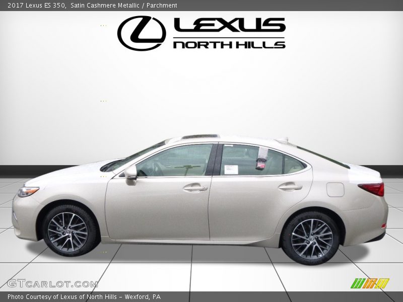 Satin Cashmere Metallic / Parchment 2017 Lexus ES 350
