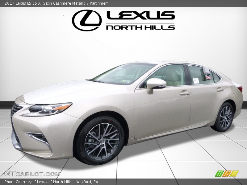 Satin Cashmere Metallic / Parchment 2017 Lexus ES 350