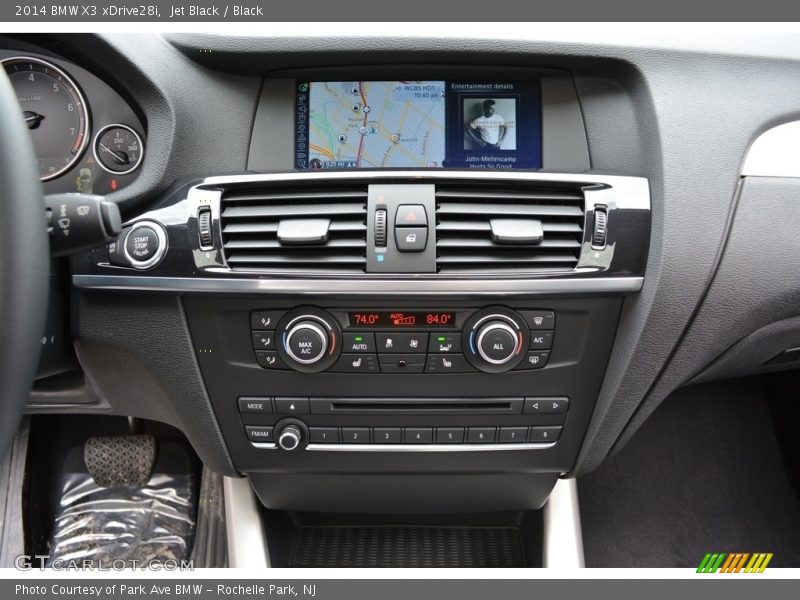 Jet Black / Black 2014 BMW X3 xDrive28i