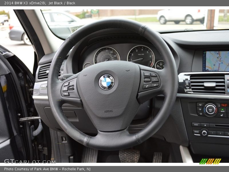 Jet Black / Black 2014 BMW X3 xDrive28i