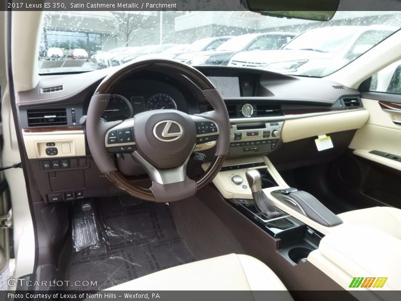 Satin Cashmere Metallic / Parchment 2017 Lexus ES 350