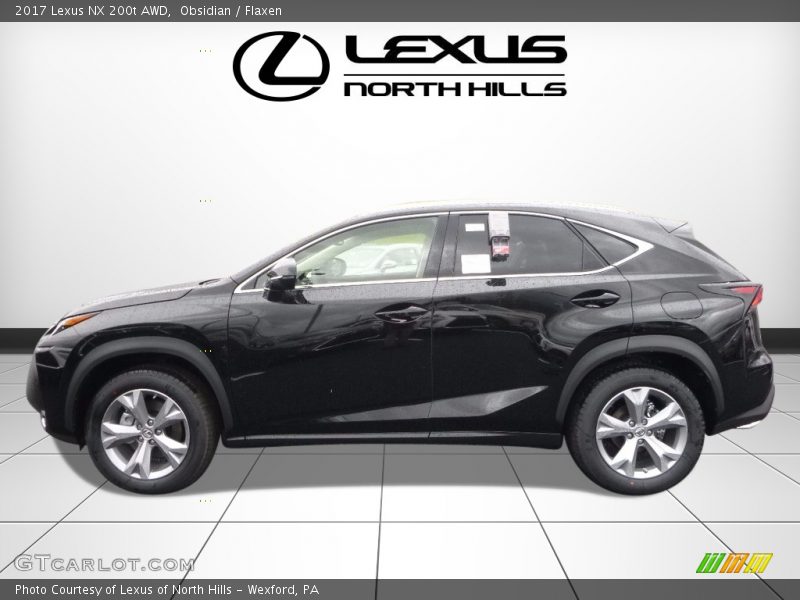 Obsidian / Flaxen 2017 Lexus NX 200t AWD