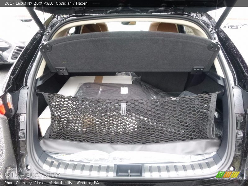 Obsidian / Flaxen 2017 Lexus NX 200t AWD