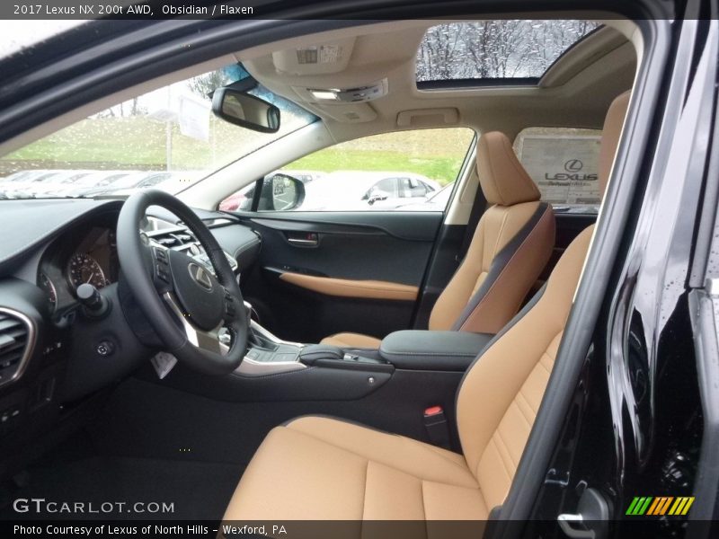 Obsidian / Flaxen 2017 Lexus NX 200t AWD