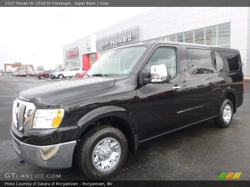 Super Black / Gray 2017 Nissan NV 3500 SV Passenger