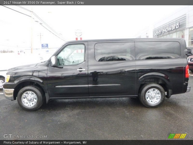 Super Black / Gray 2017 Nissan NV 3500 SV Passenger