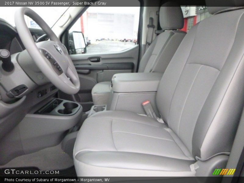  2017 NV 3500 SV Passenger Gray Interior