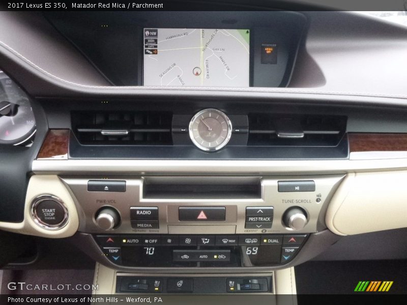 Controls of 2017 ES 350