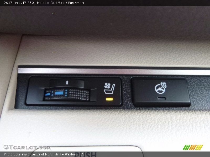 Controls of 2017 ES 350