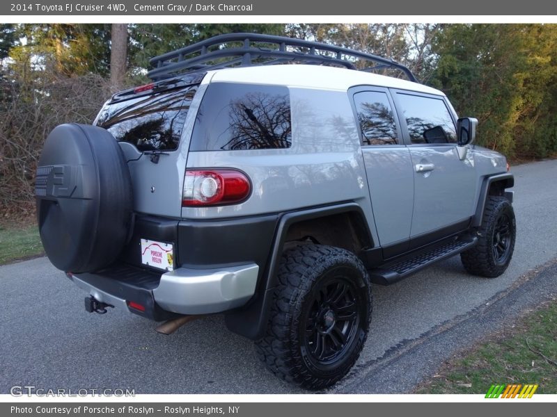 Cement Gray / Dark Charcoal 2014 Toyota FJ Cruiser 4WD