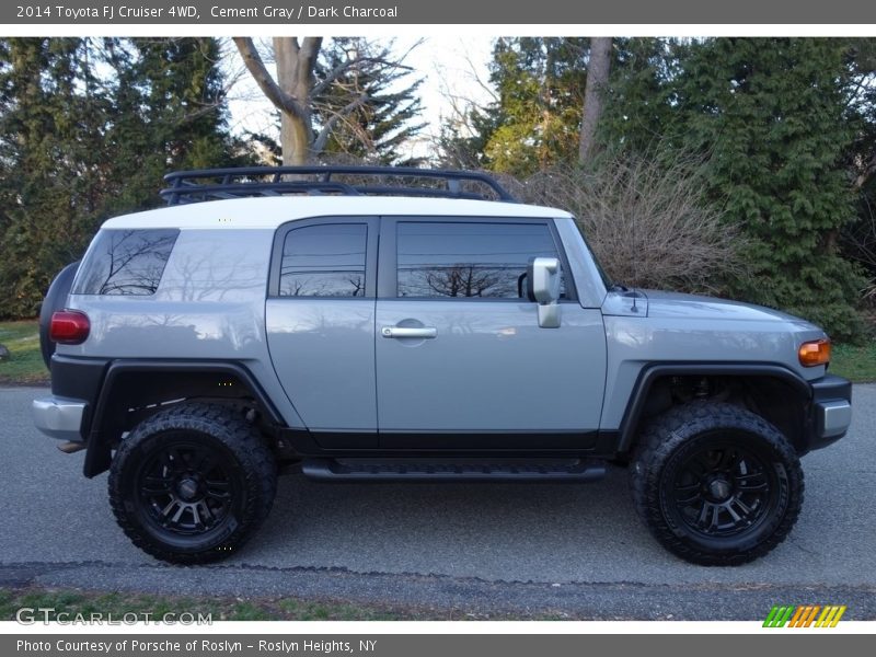 Cement Gray / Dark Charcoal 2014 Toyota FJ Cruiser 4WD