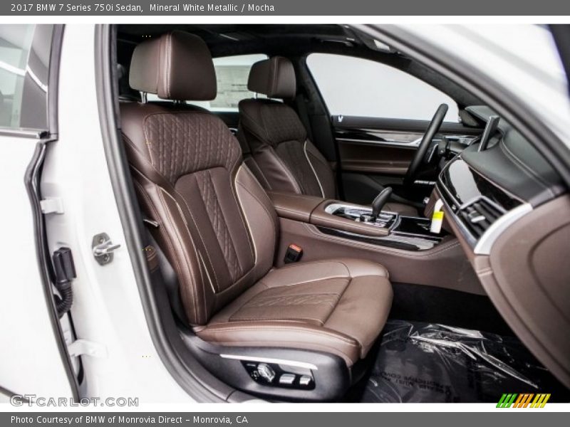  2017 7 Series 750i Sedan Mocha Interior