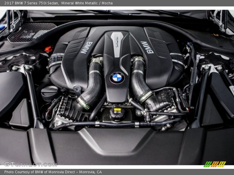  2017 7 Series 750i Sedan Engine - 4.4 Liter DI TwinPower Turbocharged DOHC 32-Valve VVT V8
