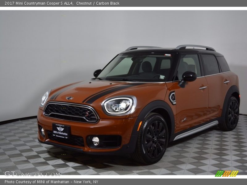 Chestnut / Carbon Black 2017 Mini Countryman Cooper S ALL4
