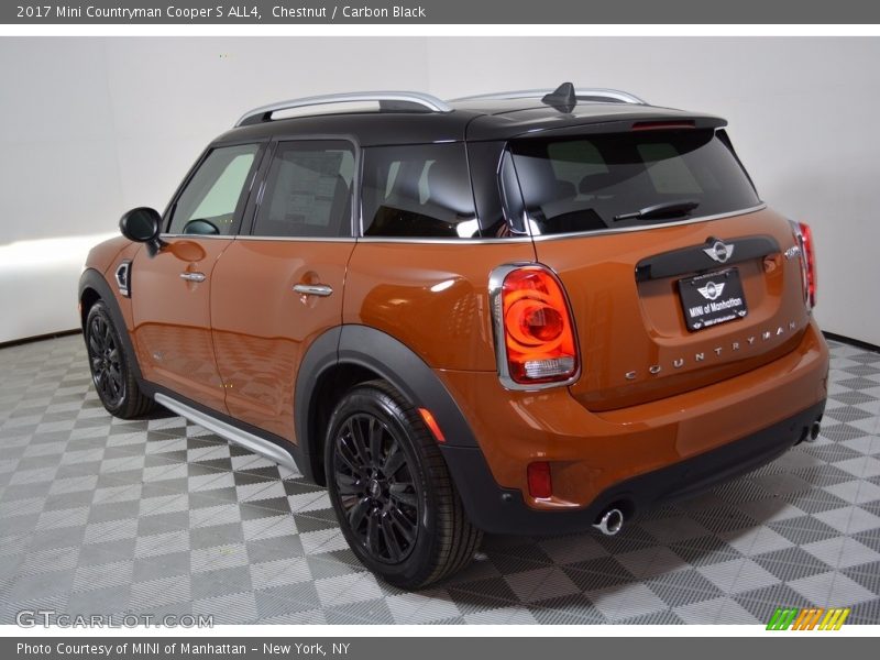 Chestnut / Carbon Black 2017 Mini Countryman Cooper S ALL4