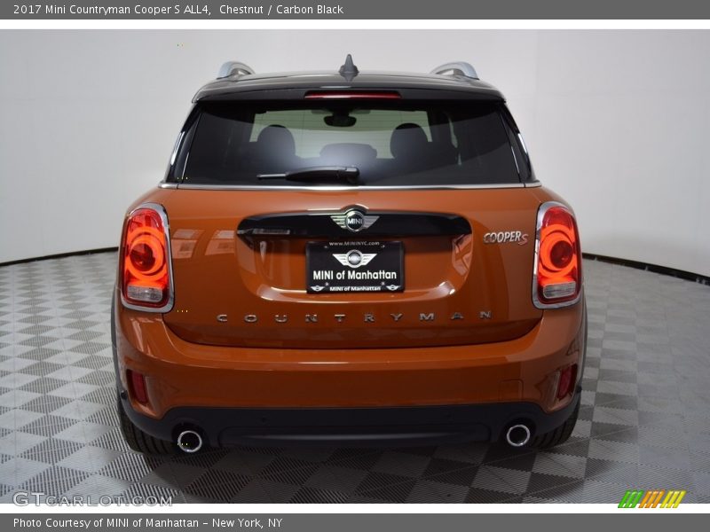 Chestnut / Carbon Black 2017 Mini Countryman Cooper S ALL4