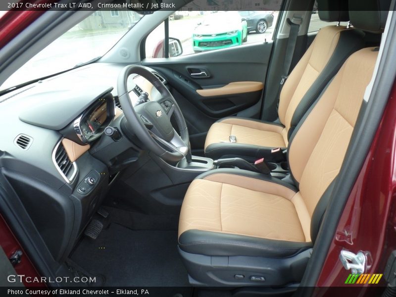 Crimson Metallic / Jet Black 2017 Chevrolet Trax LT AWD