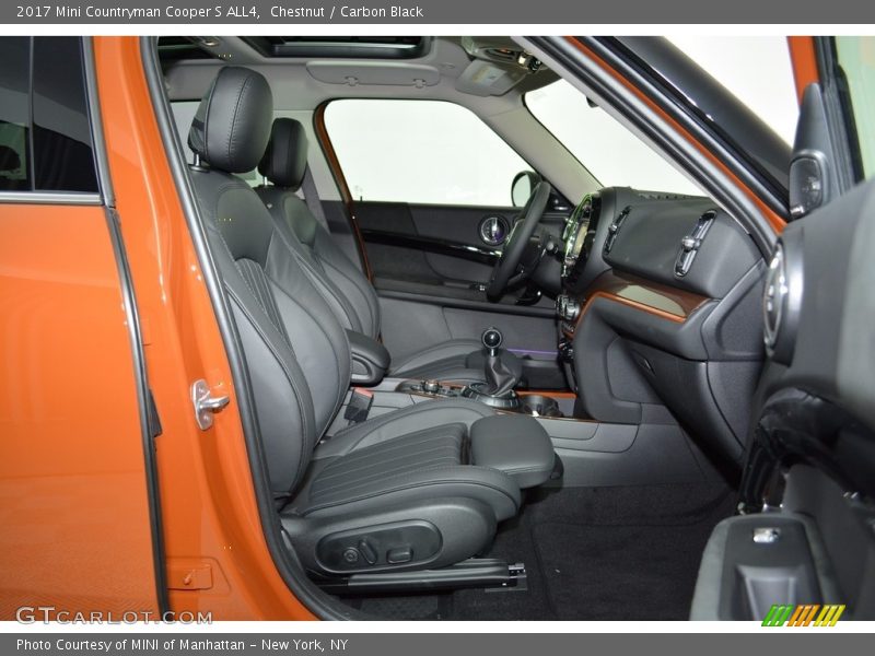 Chestnut / Carbon Black 2017 Mini Countryman Cooper S ALL4