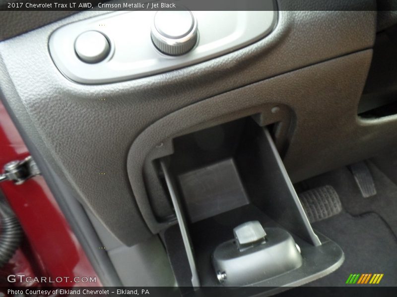 Crimson Metallic / Jet Black 2017 Chevrolet Trax LT AWD