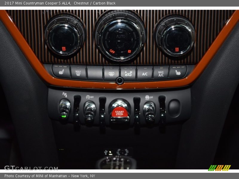 Chestnut / Carbon Black 2017 Mini Countryman Cooper S ALL4