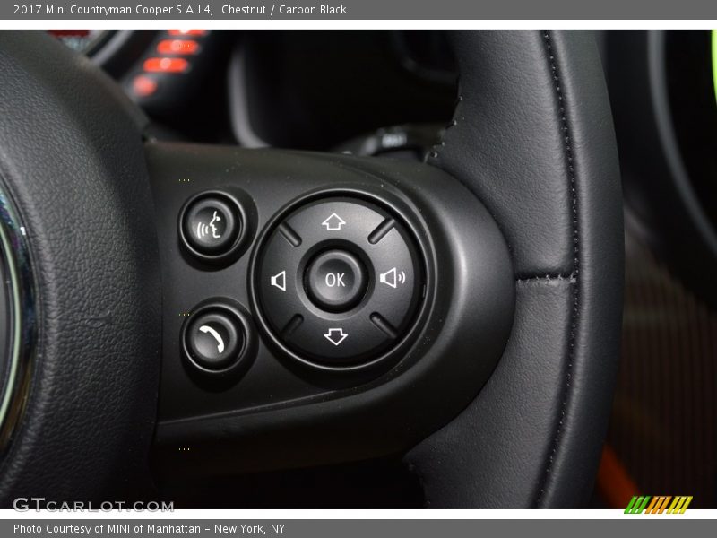 Chestnut / Carbon Black 2017 Mini Countryman Cooper S ALL4