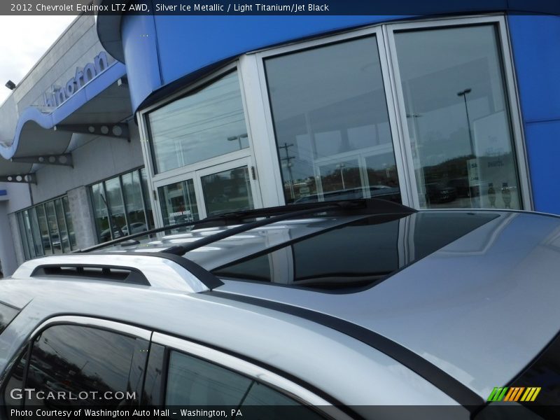 Silver Ice Metallic / Light Titanium/Jet Black 2012 Chevrolet Equinox LTZ AWD