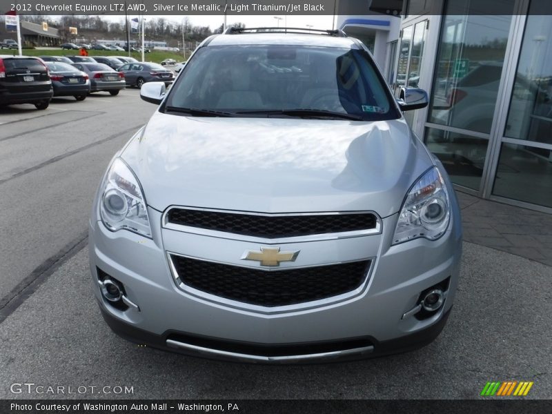 Silver Ice Metallic / Light Titanium/Jet Black 2012 Chevrolet Equinox LTZ AWD