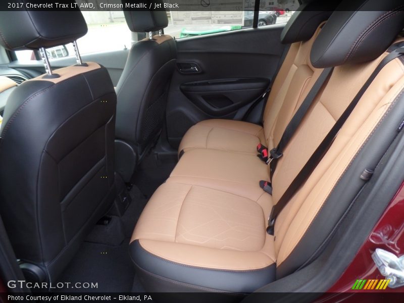 Crimson Metallic / Jet Black 2017 Chevrolet Trax LT AWD
