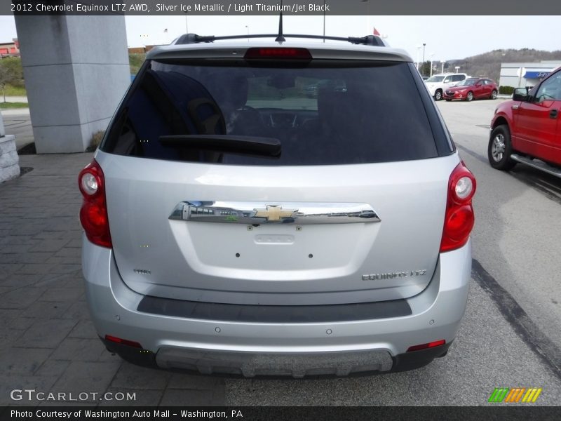 Silver Ice Metallic / Light Titanium/Jet Black 2012 Chevrolet Equinox LTZ AWD