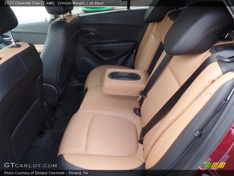 Crimson Metallic / Jet Black 2017 Chevrolet Trax LT AWD
