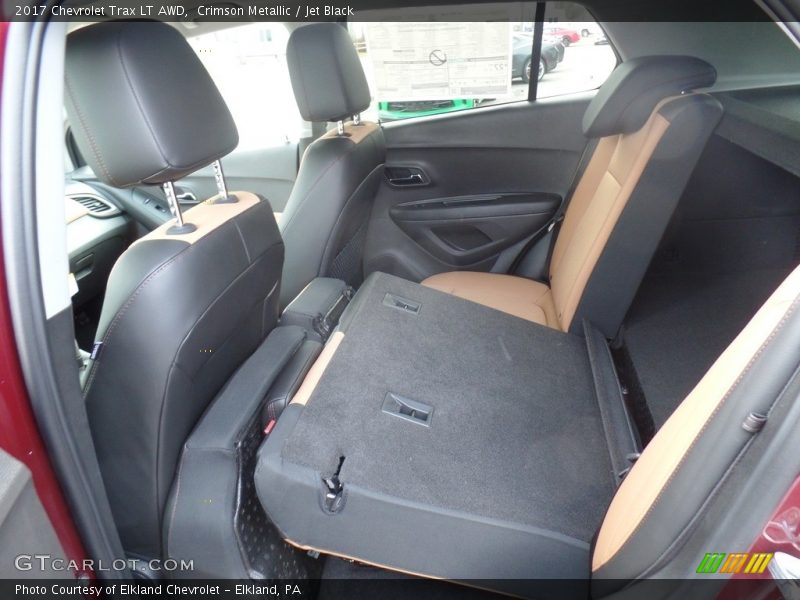 Crimson Metallic / Jet Black 2017 Chevrolet Trax LT AWD