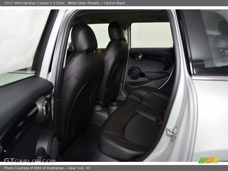 White Silver Metallic / Carbon Black 2017 Mini Hardtop Cooper S 4 Door